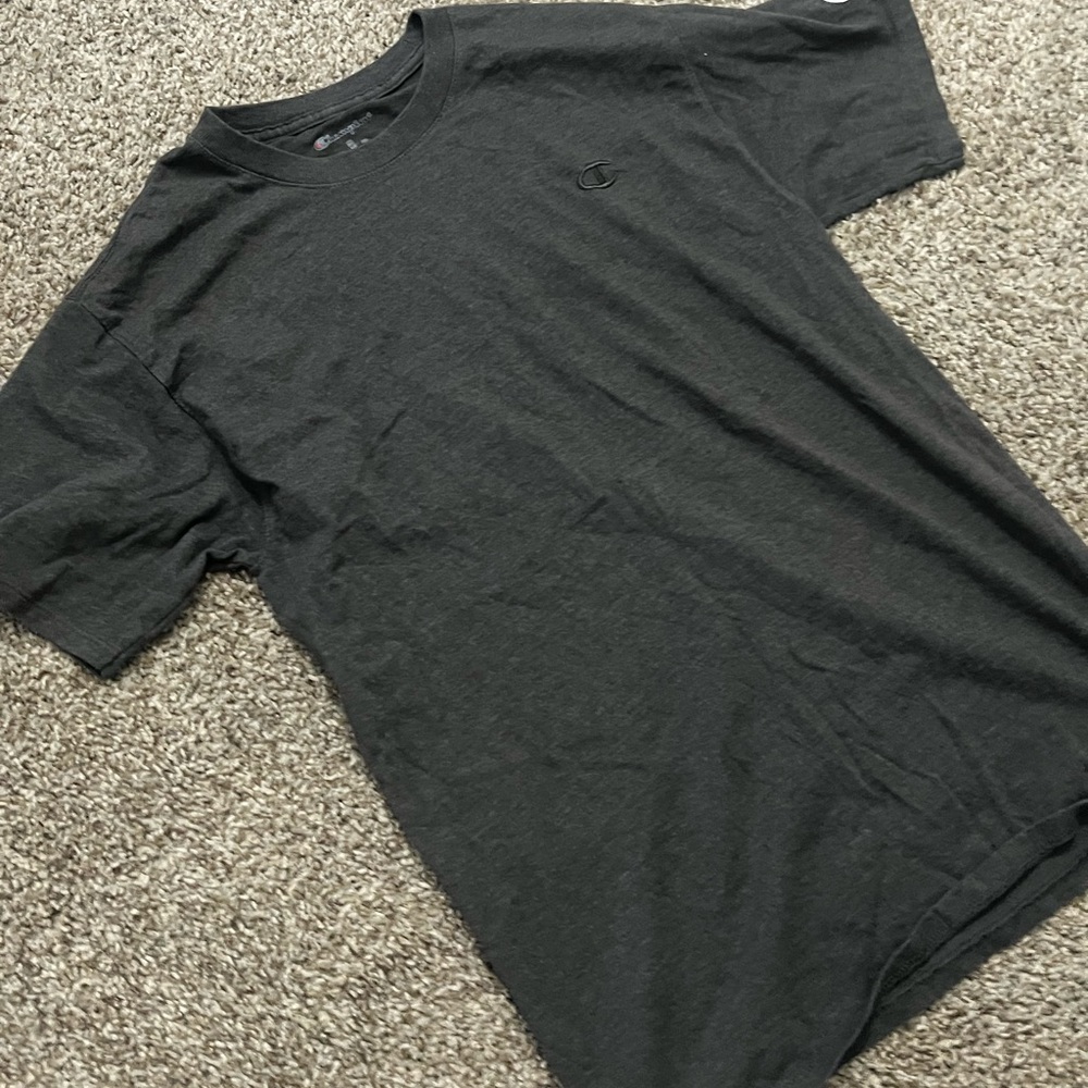 Champion Men's Charcoal Gray Tee